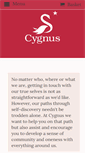 Mobile Screenshot of cygnusreview.com